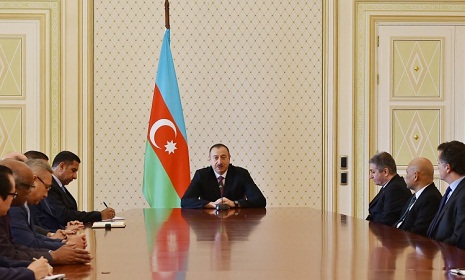 Azerbaijani president receives ambassadors of Muslim countries on occasion of holy month of Ramadan - PHOTOS